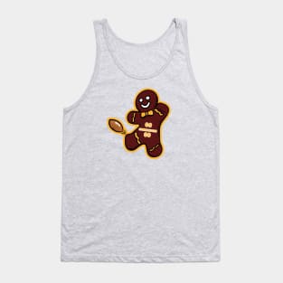 Washington Commanders Gingerbread Man Tank Top